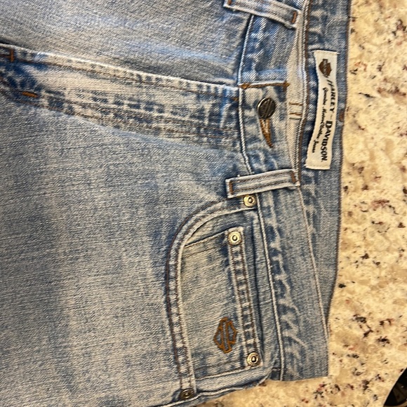 Harley Davidson bootcut jeans. - Picture 2 of 5